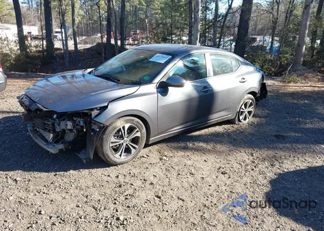 2022 Nissan Sentra Sv Xtronic Cvt из США, поврежденный, VIN 3N1AB8CV5NY311637